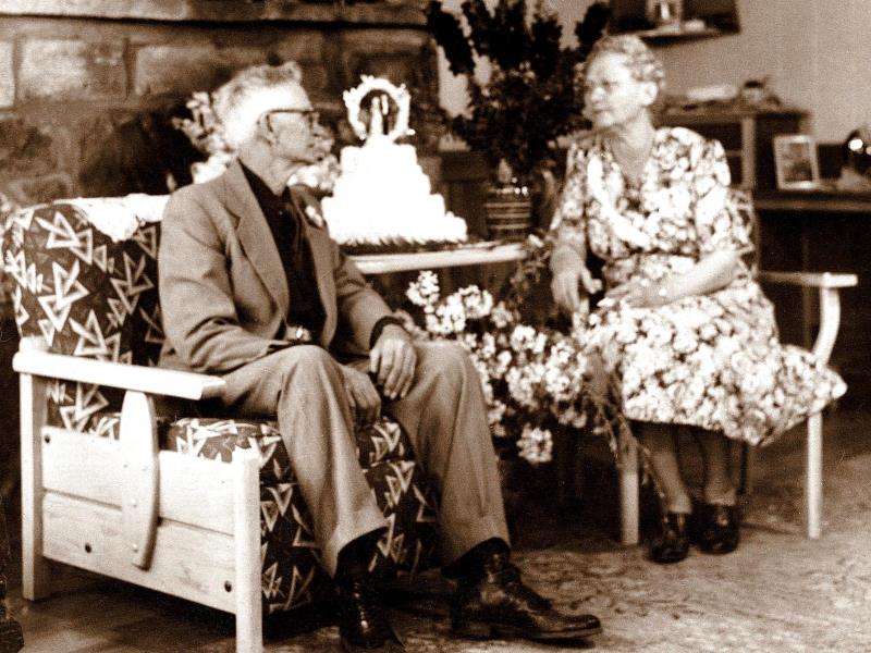 Golden Anniversary Couple, 1951 Golden Anniversary Couple, 1951